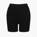 Cotton High-Waist Shorts