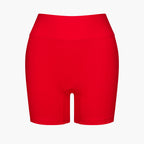Cotton High-Waist Shorts - 6