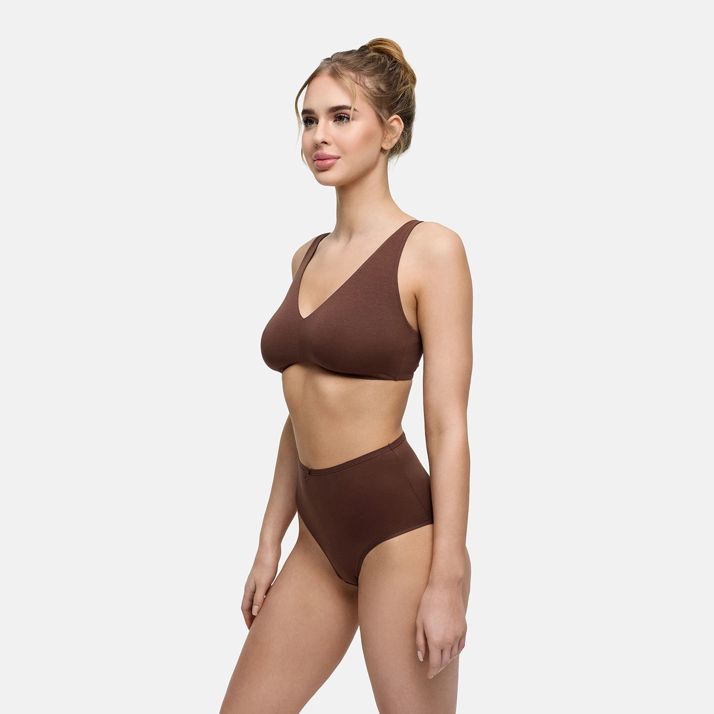 High-Waist Cotton Slip - 3er Pack - 3