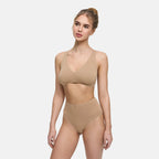 High-Waist Cotton Slip - 3er Pack - 4