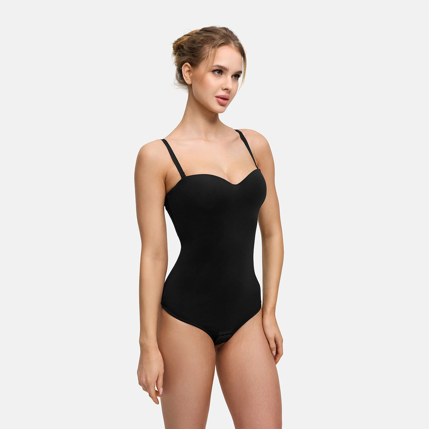 Push-Up integrierter Bodysuit mit String - 4