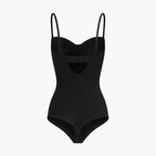 Push-Up integrierter Bodysuit mit String - 5