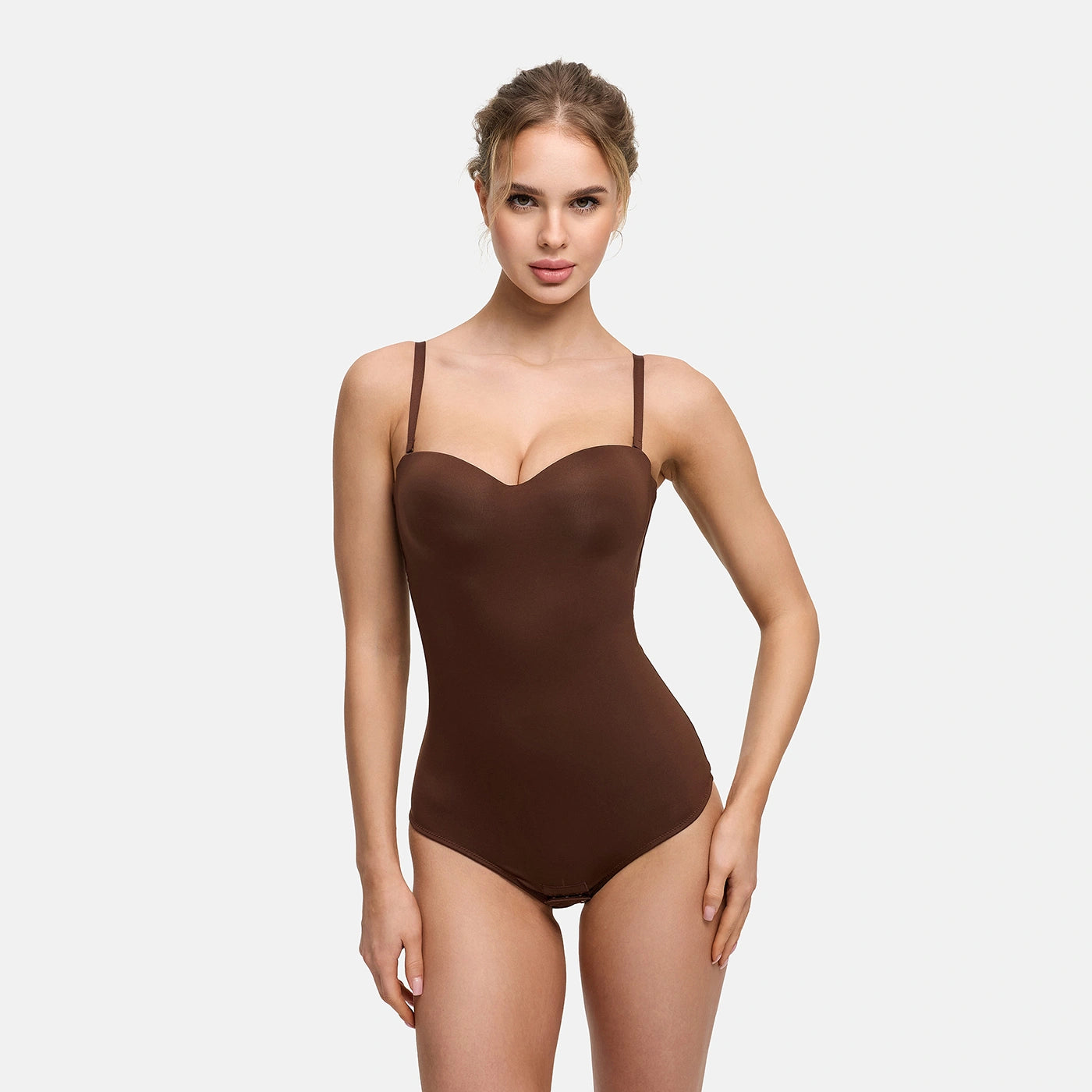 Push-Up integrierter Bodysuit mit String - 8
