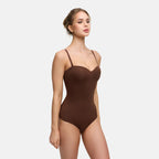 Push-Up integrierter Bodysuit mit String - 9