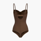 Push-Up integrierter Bodysuit mit String - 11