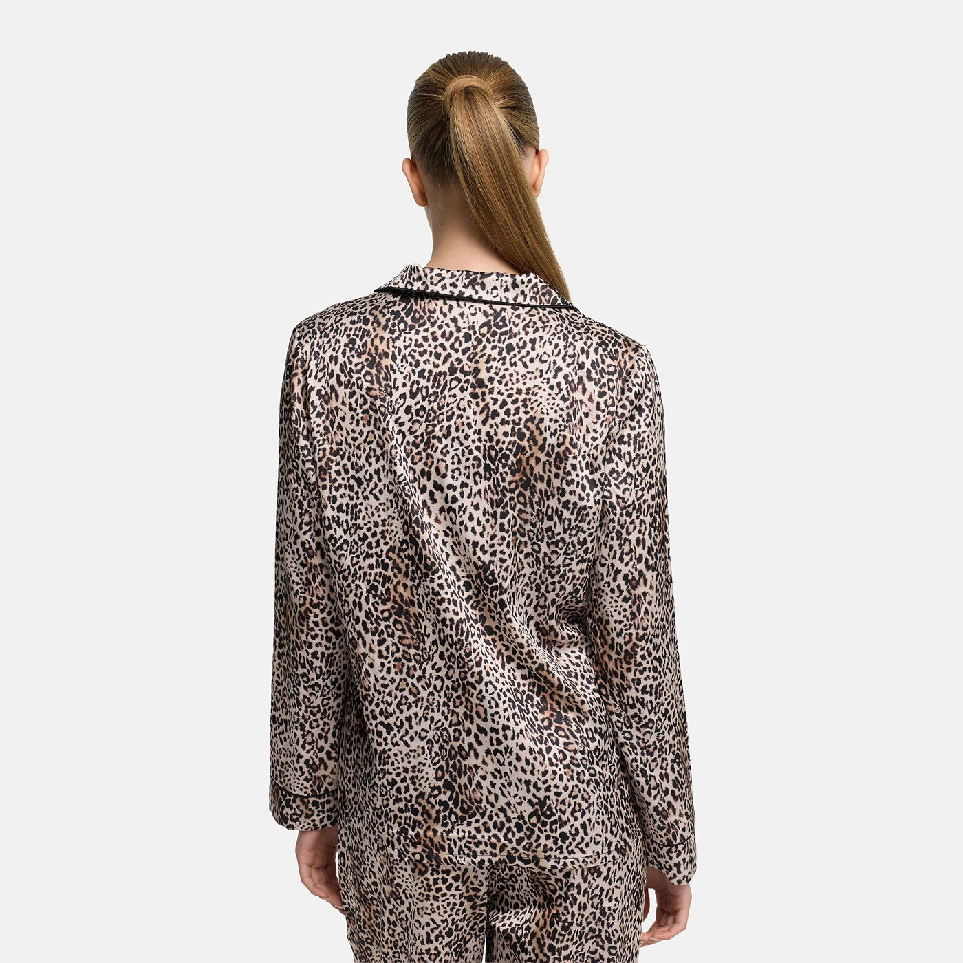 Satin Pyjama Hemd - 7