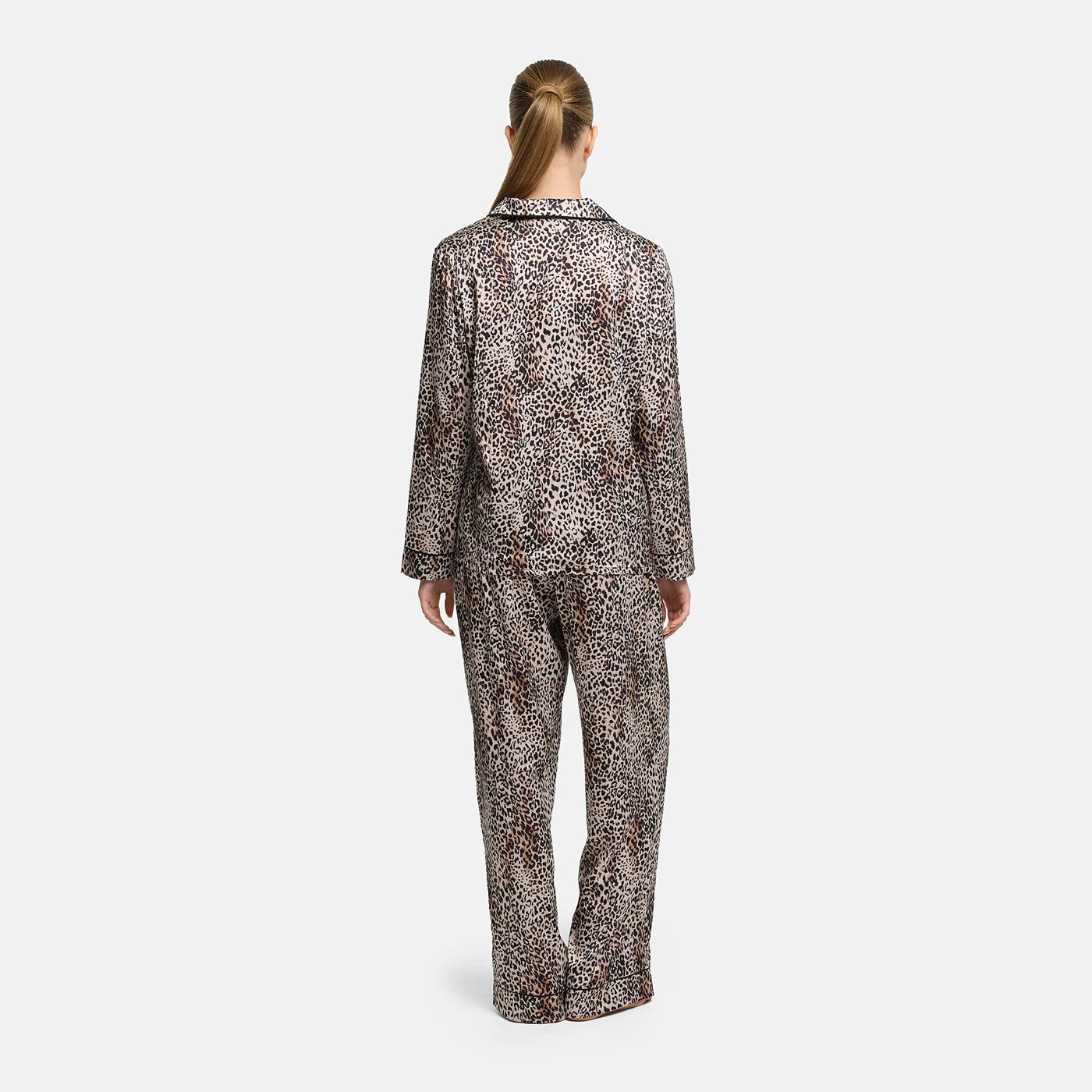 Satin Pyjama Hemd - 8