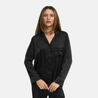 Satin Pyjama Hemd - 9