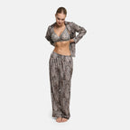 Satin Pyjamahose - 3