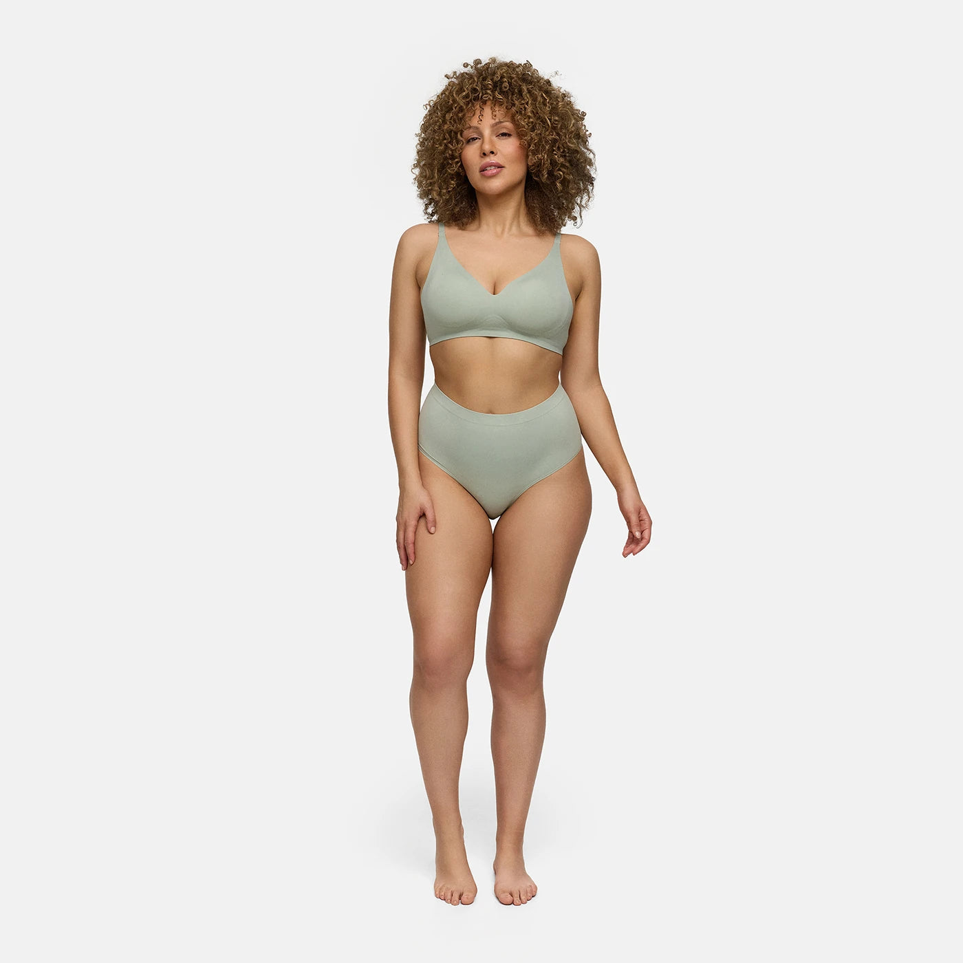 Seamless High-Waist Tanga | 3er Pack - 9